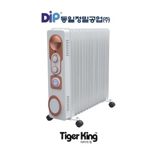 동일정밀 타이거킹 라디에이터 15핀 TKR-150T 3kw 난방 동파방지