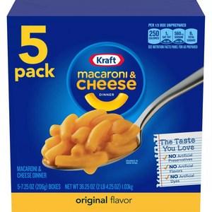 Kraft 마카로니 & 치즈 디너, 1.03kg, 1개