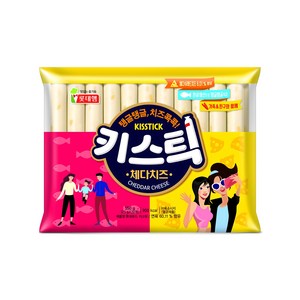 롯데웰푸드 키스틱 체다지즈 소시지, 550g, 1개