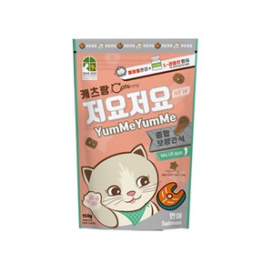 캐츠랑 저요저요 고양이 보양간식, 연어맛, 60g, 12개