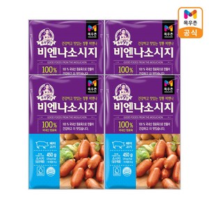 목우촌 [목우촌] 주부9단 비엔나소시지 450g x 4개