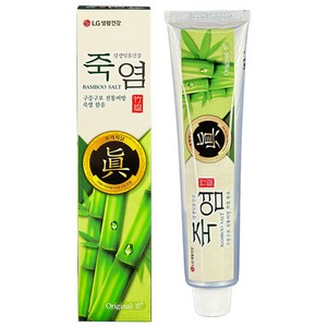 죽염 오리지날 진 치약 160gX5개입 -TJ/칫솔/치실/치, 160g, 1개