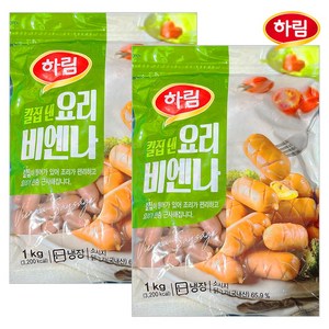 하림 칼집낸 요리 비엔나 1kg 비엔나소시지, 2개