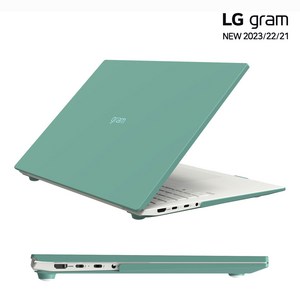 LG 그램케이스 그램 파우치 14인치/15인치/16인치/17인치 ZD90P ZD95P ZD90Q ZD95Q ZD90RU 2024/2023/2022/2021, 민트, 1개