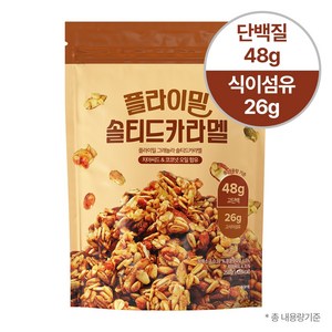 플라이밀 수제 그래놀라 솔티드카라멜, 250g, 2개