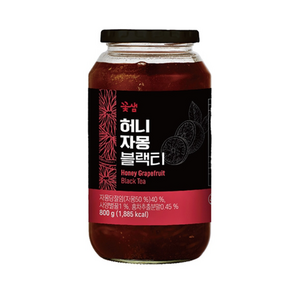 꽃샘 허니자몽블랙티, 800g, 4개