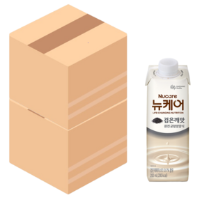 [대상웰라이프] 뉴케어 구수한맛 검은깨맛 아셉틱 200ml x 60팩, 60개