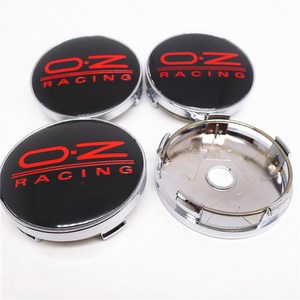 4pcs 60mm OZ 레이싱 자동차 휠 센터 허브 림 캡 스타일링 커버 56mm 엠블럼 배지 액세서리, A, 4개