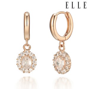 [엘르주얼리] 14K 골져스 원터치 귀걸이 (gold pin) ELGPEE307