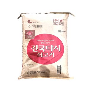 대상 쇠고기 진국다시, 1개, 25kg