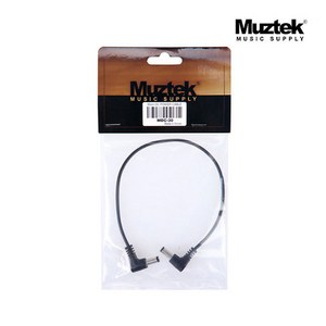 (지엠뮤직_케이블) Muztek MDC-30 DC Cable 30cm 양방향 동일 극성 이펙터전원케이블 뮤즈텍, 본상품선택