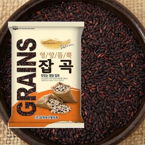 삼원농산 국내산 발아 찰흑미 4kg (2kg/2개) 2023년산, 2kg, 2개