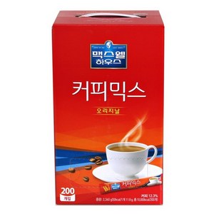 동서식품 맥스웰하우스 오리지날 커피믹스, 11.8g, 200개입, 3개