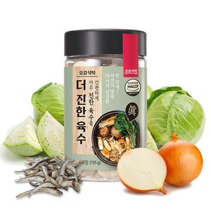 육수장인 더 진한 육수, 195g, 4개