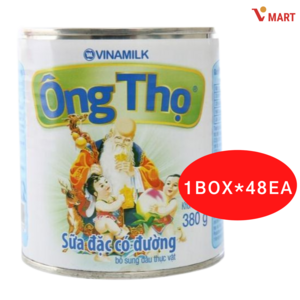 베트남 비나밀크 연유 옹토 VINAMILK SUA ONG THO, 380g, 48개