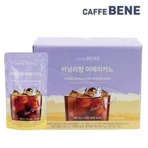 카페베네 바닐라향 아메리카노, 30개, 190ml