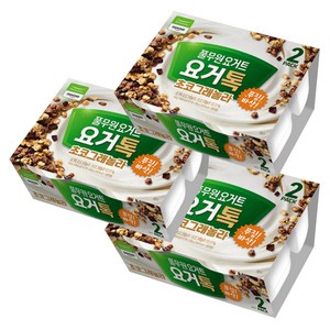 풀무원 요거톡(초코그래놀라)130g, 130g, 6개