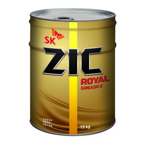 ZIC ROYAL GREASE NO2 15KG, 1개, 지크 로얄그리스 2 _15KG