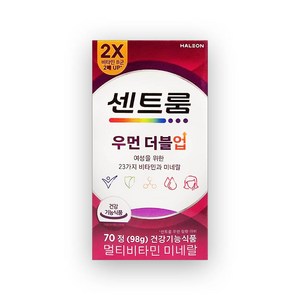 센트룸 우먼 더블업 멀티비타민, 1개, 70정