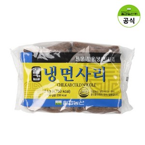 [칠갑농산]냉면사리 2kg x6 개 상온 1박스, 6개