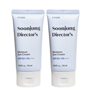 에뛰드 순정 디렉터 수분 선크림 SPF50+ PA++++, 2개, 50ml