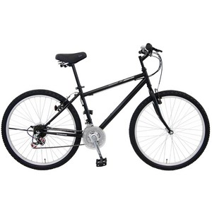 [삼천리자전거] 빅마운틴 21단 26 생활용 MTB 자전거 155cm~, 블랙, 완전조립, 1개, 170cm