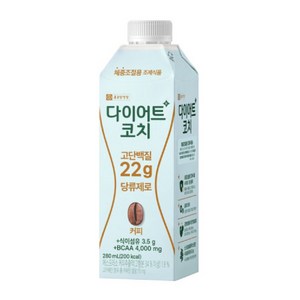 종근당건강 다이어트코치 커피, 280ml, 48개