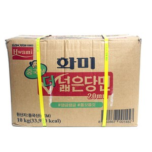 화미 중국식 더 넓은 자른 당면 20mm, 10kg, 1개