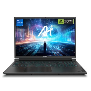 기가바이트 2024 G6X 16 코어i7 인텔 13세대 지포스 RTX 4060, Gunmetal Gay, 1TB, 16GB, Fee DOS, G6X 9KG-43KR