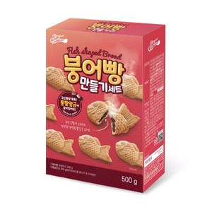 브레드가든 붕어빵 만들기세트, 500g, 1개