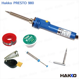 Hakko 980 7종세트 하코인두기 스탠드 페이스트 흡입기 팁, 1세트