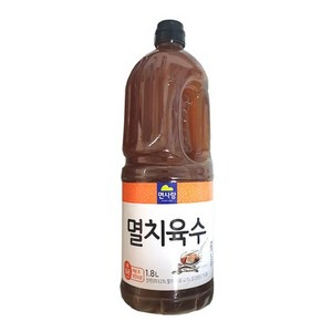 면사랑 멸치육수 전문점용멸치육수 1.8L X2병 병당70인분 2병, 2개