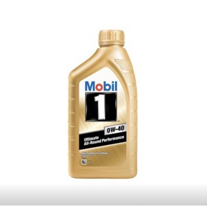 MOBIL1 모빌원 0w40(1L) 골드 100%화학합성엔진오일 1EA 모빌코리아 공식 정품, 4개, 1L