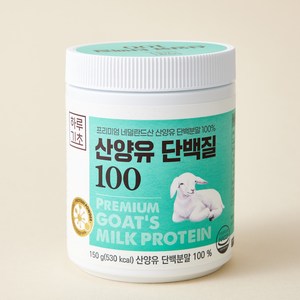 동원 하루기초 산양유 단백질100 프리미엄 네덜란드산 산양유 단백분말 100%, 4개, 150g