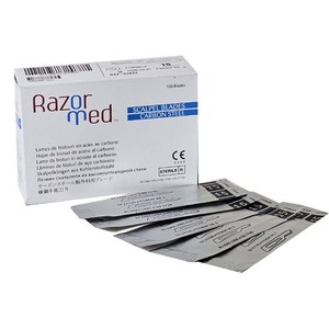 외과용메스날 수술칼 11호 100개입 RAZOR MED, 1개