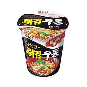 농심 튀김우동 컵면, 62g, 36개