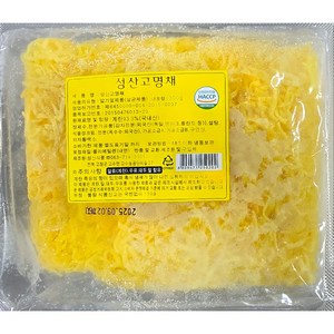 계란고명채 계란채 지단 지단채, 300g, 3개