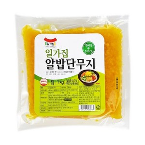 일가집 알밥단무지 1kg, 1개