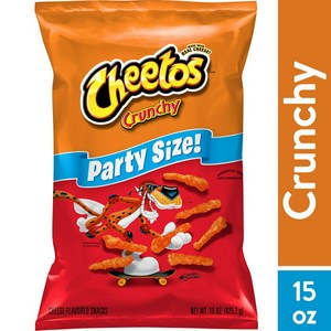 치토스 오리지널 크런치 치즈맛 Cheetos Cunchy Cheese Snacks, 1개, 492.5g