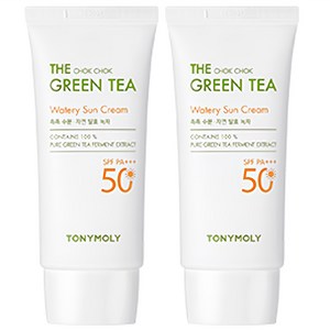 토니모리 더 촉촉 그린티 수분 선크림 SPF50+ PA+++, 50ml, 2개