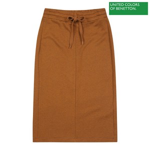 베네통 Banding slit jersey skirt 2F 3HRRD0004 37D