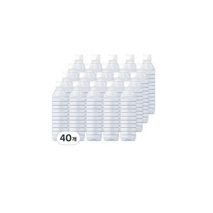 물하나 eco 생수 무라벨, 500ml, 40개