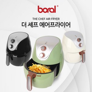 보랄 6리터 에어프라이어 BR-P260AF, 블랙