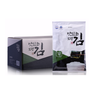 보령수산 맛있는 보령김 전장김 식탁김 도시락김, 20g 전장김, 10개