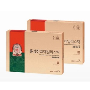 정관장 정관장 홍삼진고 데일리스틱(10gX20포) 2박스+쇼핑백 2장, 1SET, 2개