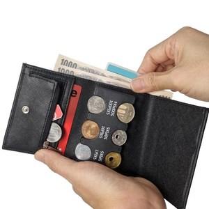 하루굿즈 일본 동전지갑 케이스 3단지갑 엔화 여행 파우치