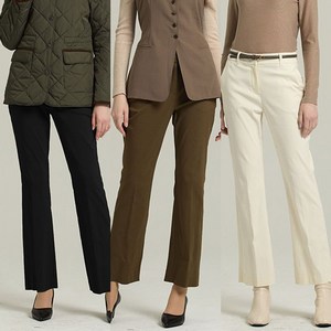리베레츠 세미부츠컷스판팬츠3종세트