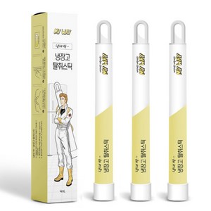 마이웨이 냉장고 탈취스틱 본품, 4ml, 3개