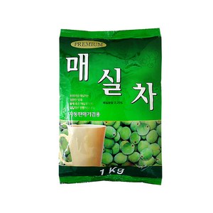 대호 매실차 1kg X 3개 자판기용 매실 가루 믹스, 1개입