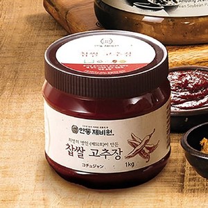 안동제비원 고추장1kg*2(패트), 2개, 1kg